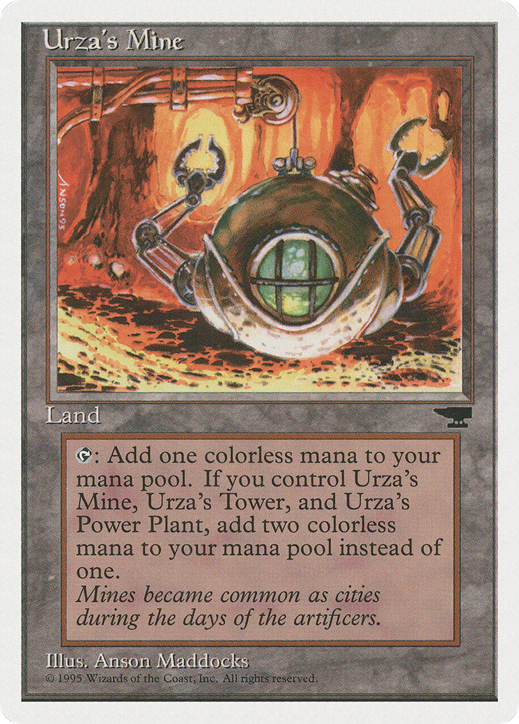 Urza's Mine (CHR-114B) - Chronicles - Premium MTG Single from Wizards of the Coast - Just $0.12! Shop now at Game Crave Tournament Store