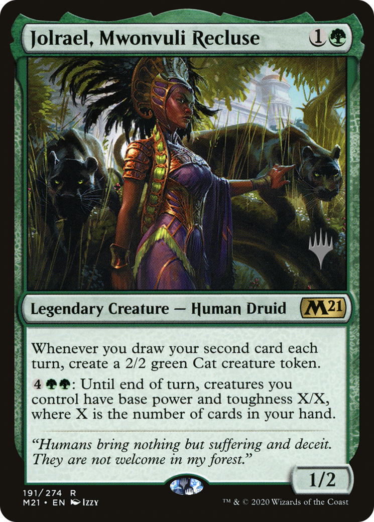 Jolrael, Mwonvuli Recluse (PM21-191P) - Core Set 2021 Promos Foil - Premium MTG Single from Wizards of the Coast - Just $0.08! Shop now at Game Crave Tournament Store