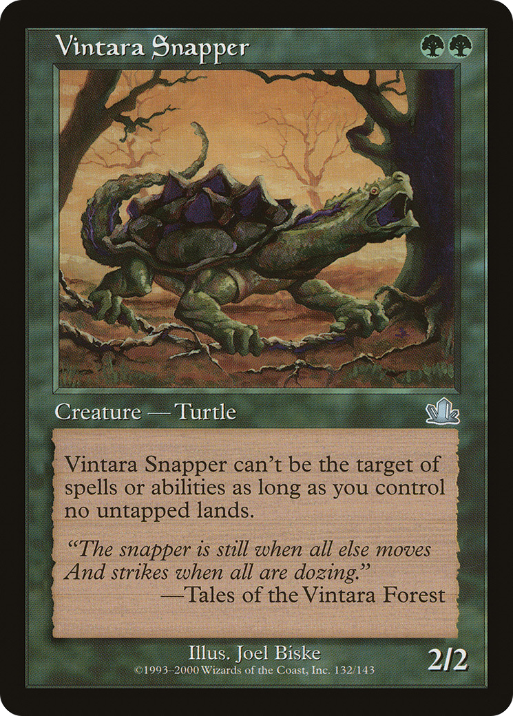 Vintara Snapper (PCY-132) - Prophecy Foil - Premium MTG Single from Wizards of the Coast - Just $0.44! Shop now at Game Crave Tournament Store