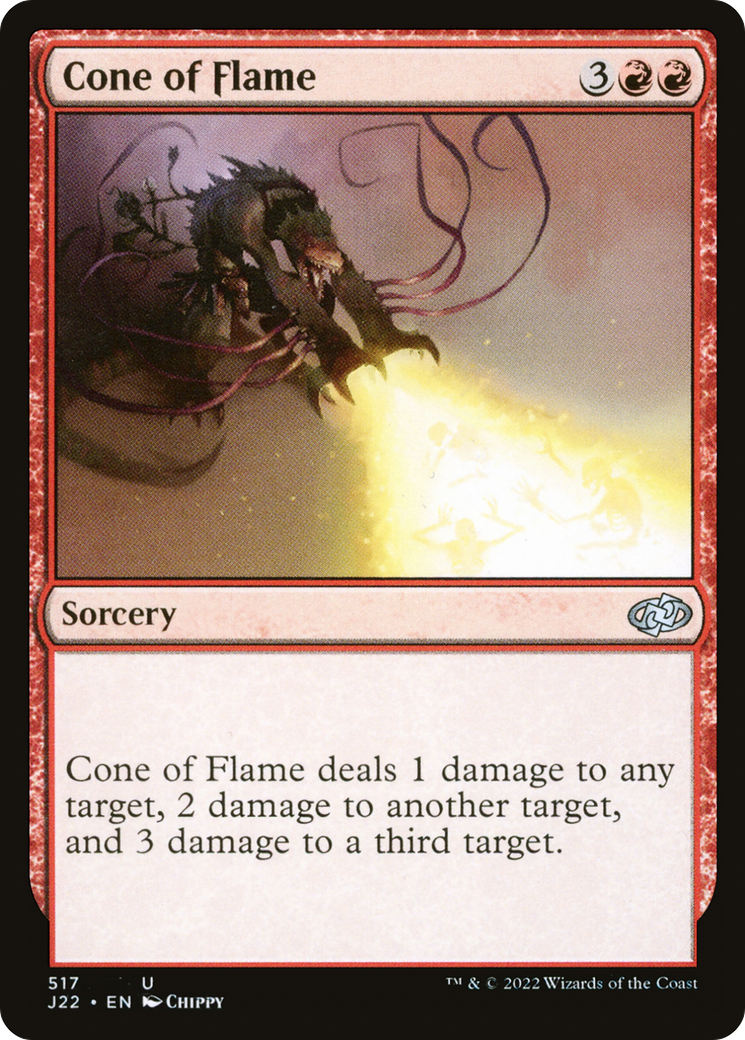 Cone of Flame (J22-517) - Jumpstart 2022 - Premium MTG Single from Wizards of the Coast - Just $0.08! Shop now at Game Crave Tournament Store
