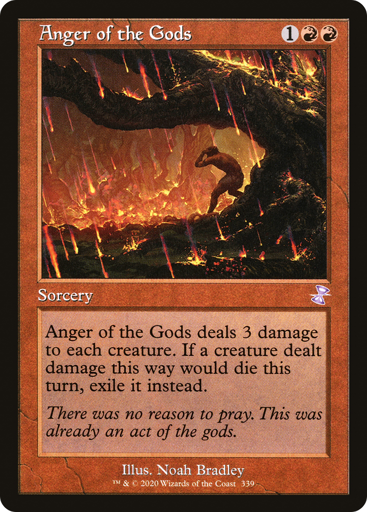 Anger of the Gods (TSR-339) - Time Spiral Remastered - Premium MTG Single from Wizards of the Coast - Just $0.08! Shop now at Game Crave Tournament Store