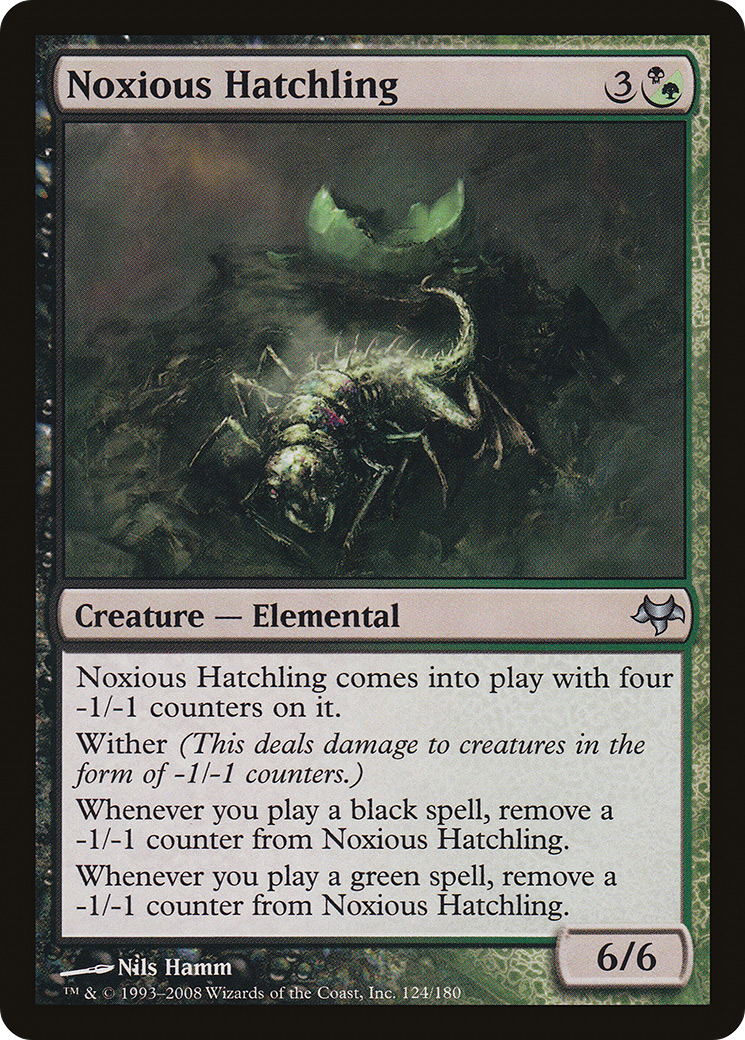 Noxious Hatchling (EVE-124) - Eventide - Premium MTG Single from Wizards of the Coast - Just $0.08! Shop now at Game Crave Tournament Store