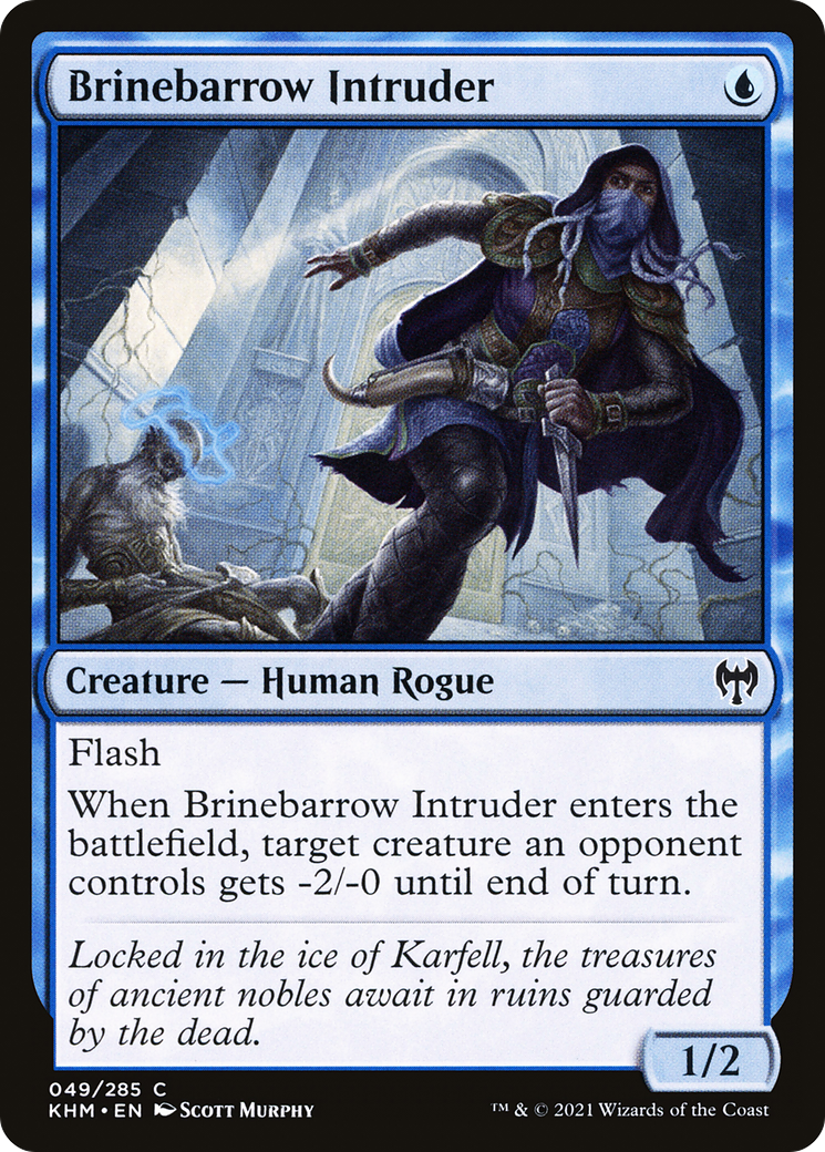 Brinebarrow Intruder (KHM-049) - Kaldheim - Premium MTG Single from Wizards of the Coast - Just $0.08! Shop now at Game Crave Tournament Store