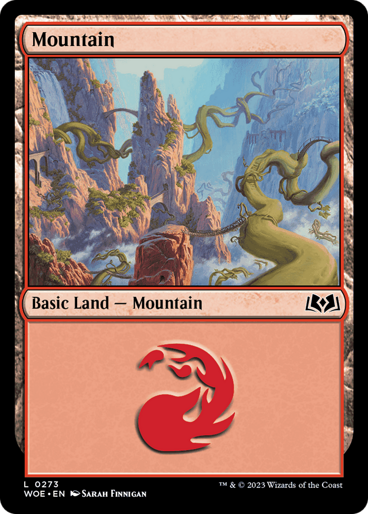 Mountain (WOE-273) - Wilds of Eldraine - Premium MTG Single from Wizards of the Coast - Just $0.08! Shop now at Game Crave Tournament Store