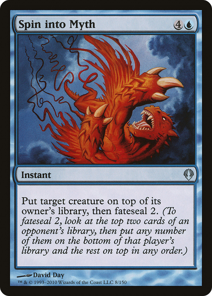 Spin into Myth (ARC-008) - Archenemy - Premium MTG Single from Wizards of the Coast - Just $0.27! Shop now at Game Crave Tournament Store
