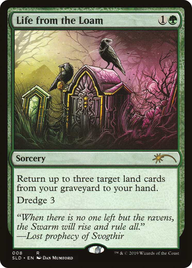 Life from the Loam (SLD-008) - Secret Lair Drop - Premium MTG Single from Wizards of the Coast - Just $3.22! Shop now at Game Crave Tournament Store