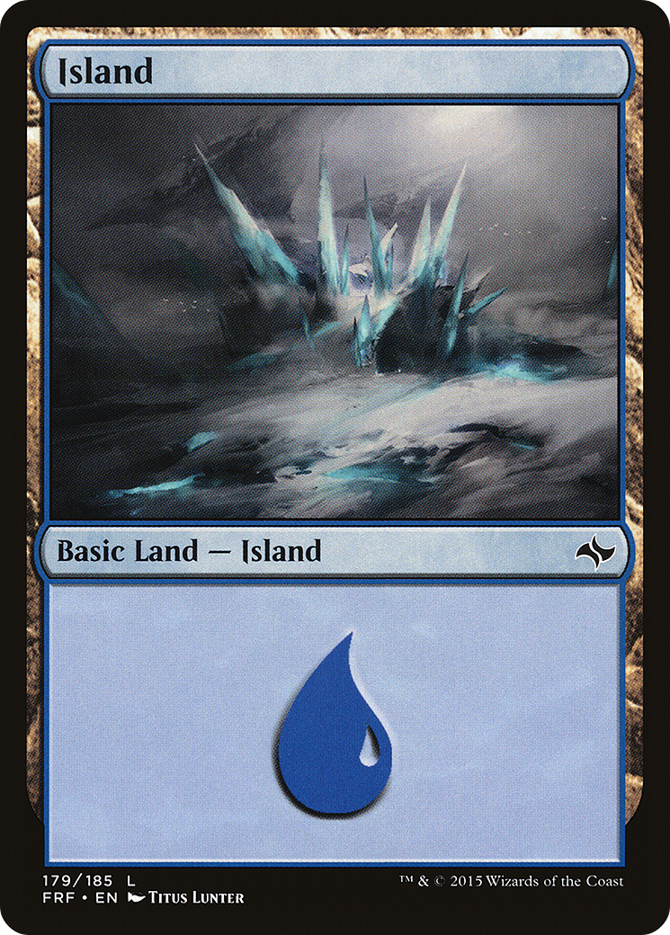 Island (FRF-179) - Fate Reforged Foil - Premium MTG Single from Wizards of the Coast - Just $1! Shop now at Game Crave Tournament Store