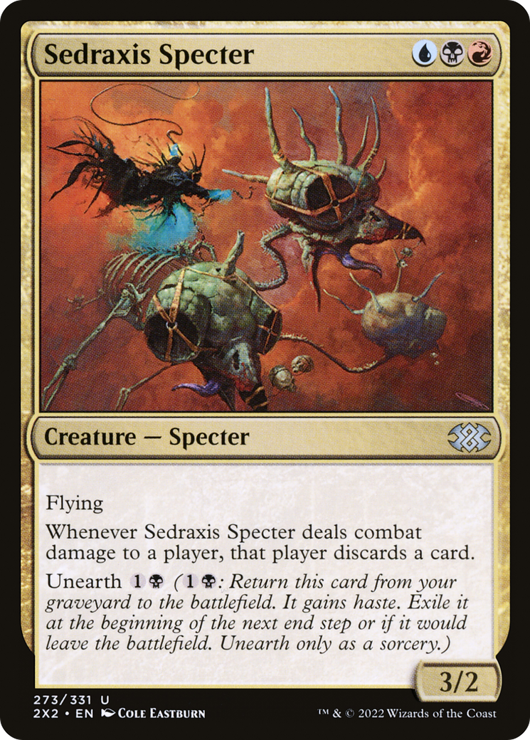 Sedraxis Specter (2X2-273) - Double Masters 2022 - Premium MTG Single from Wizards of the Coast - Just $0.25! Shop now at Game Crave Tournament Store