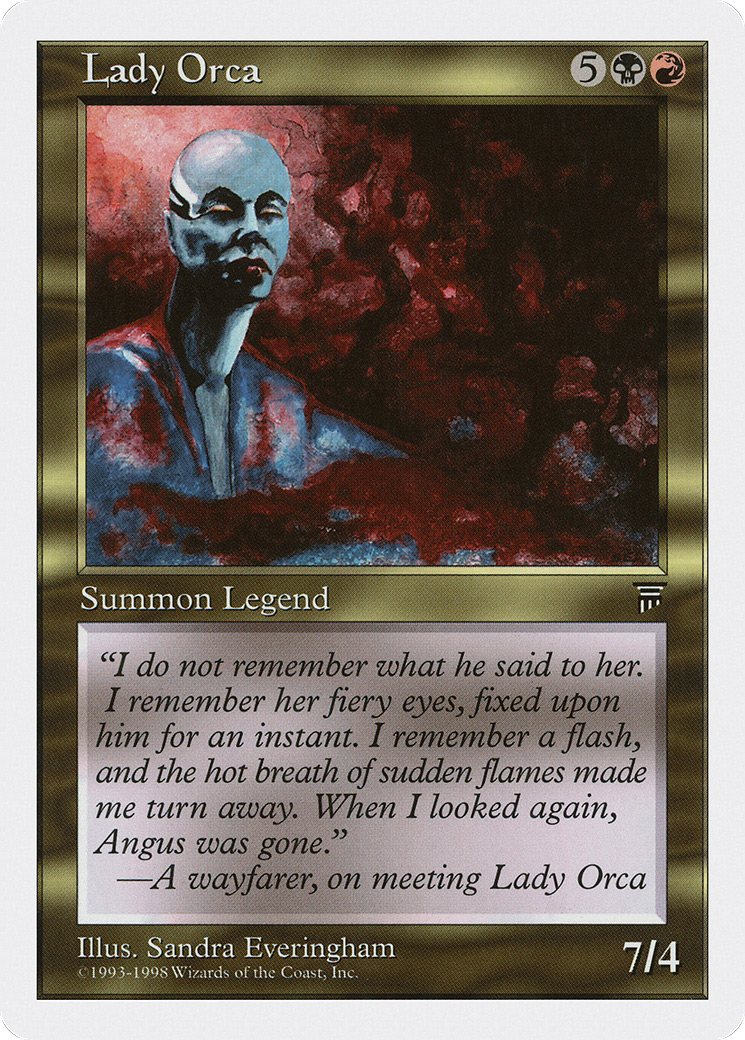 Lady Orca (ATH-065) - Anthologies - Premium MTG Single from Wizards of the Coast - Just $0.25! Shop now at Game Crave Tournament Store