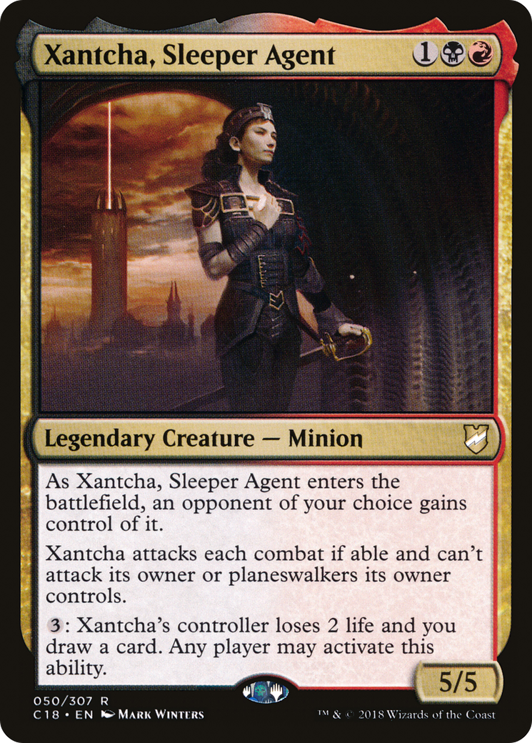 Xantcha, Sleeper Agent (C18-050) - Commander 2018 - Premium MTG Single from Wizards of the Coast - Just $2.65! Shop now at Game Crave Tournament Store