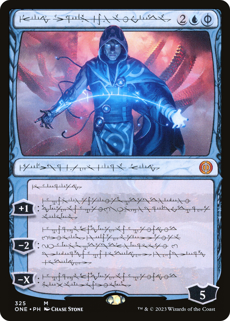 Jace, the Perfected Mind (ONE-325) - Phyrexia: All Will Be One: (Showcase) Foil - Premium MTG Single from Wizards of the Coast - Just $1.35! Shop now at Game Crave Tournament Store