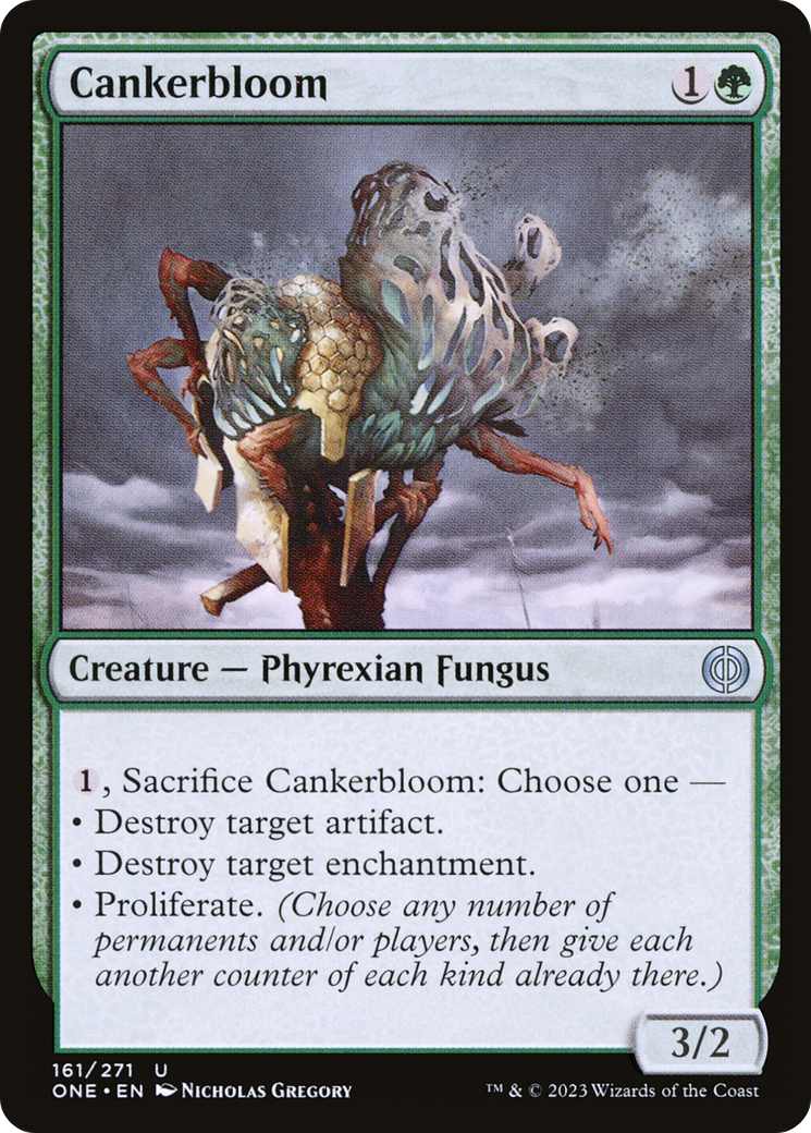Cankerbloom (ONE-161) - Phyrexia: All Will Be One - Premium MTG Single from Wizards of the Coast - Just $0.28! Shop now at Game Crave Tournament Store