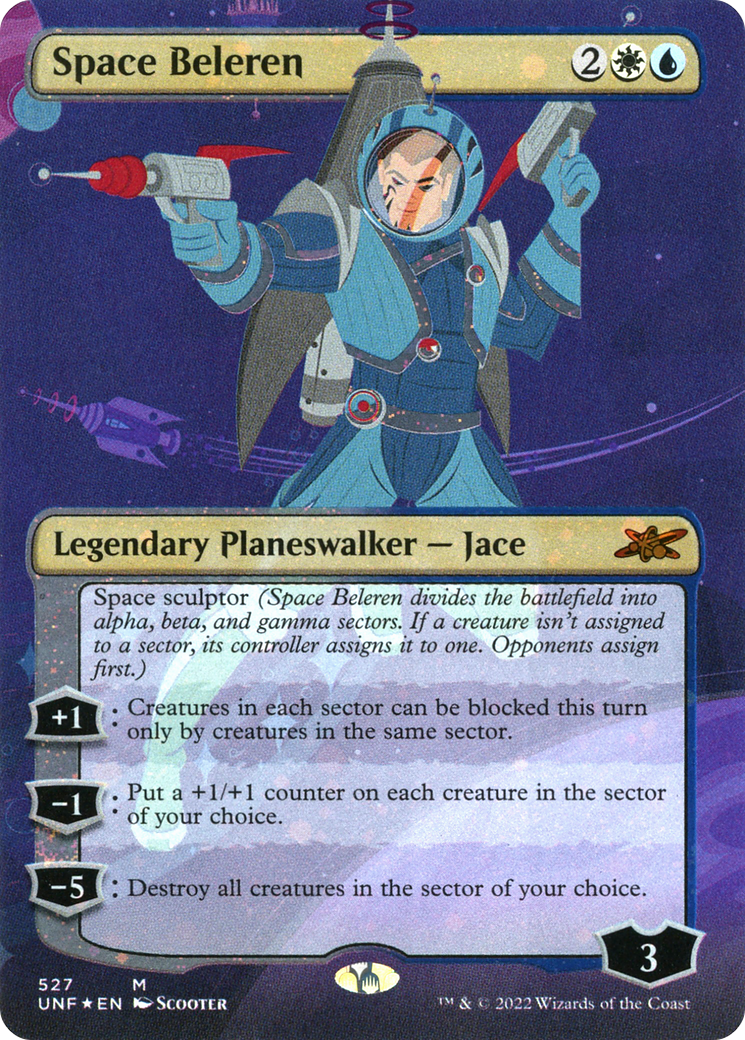 Space Beleren (UNF-527) - Unfinity (Borderless) Foil - Premium MTG Single from Wizards of the Coast - Just $0.44! Shop now at Game Crave Tournament Store