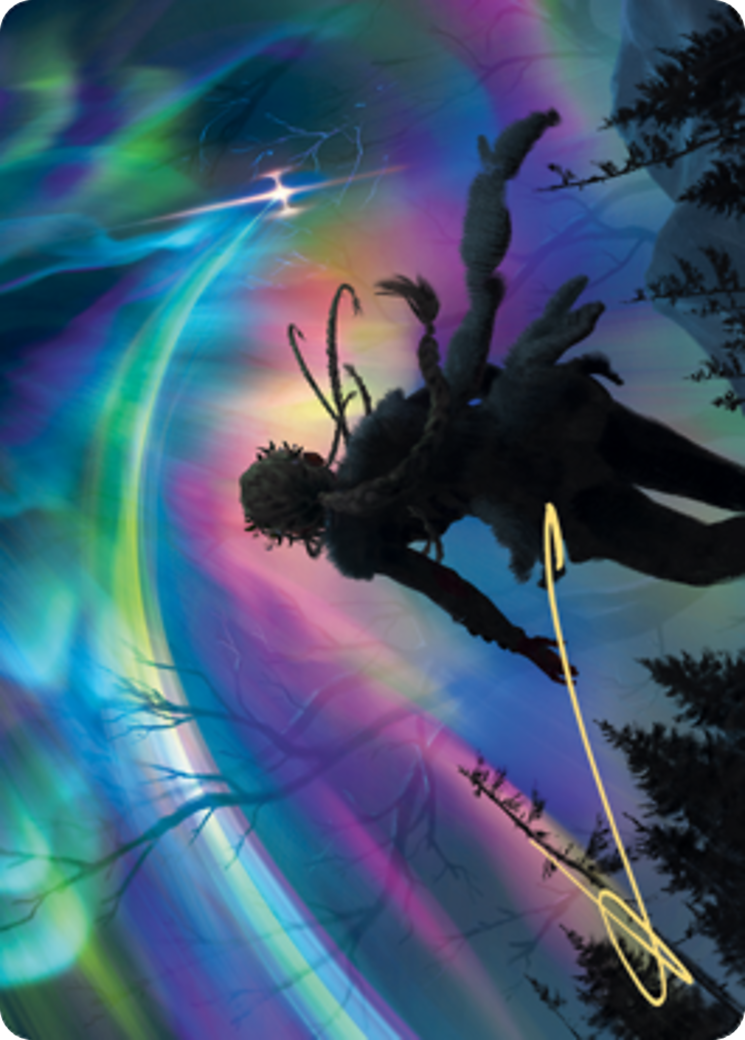 The Prismatic Bridge // The Prismatic Bridge (AKHM-064) - Kaldheim Art Series (Borderless) - Premium MTG Single from Wizards of the Coast - Just $0! Shop now at Game Crave Tournament Store
