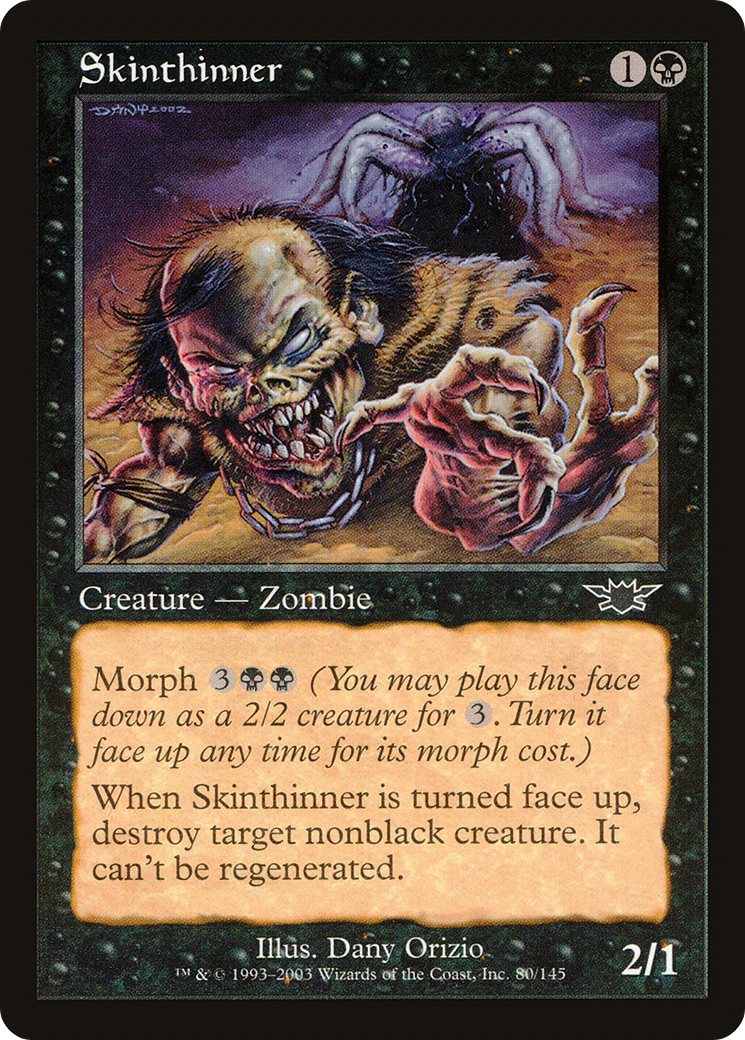 Skinthinner (LGN-080) - Legions - Premium MTG Single from Wizards of the Coast - Just $0.08! Shop now at Game Crave Tournament Store