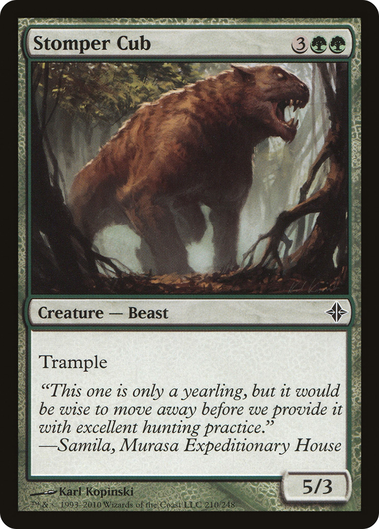 Stomper Cub (ROE-210) - Rise of the Eldrazi Foil - Premium MTG Single from Wizards of the Coast - Just $0.08! Shop now at Game Crave Tournament Store