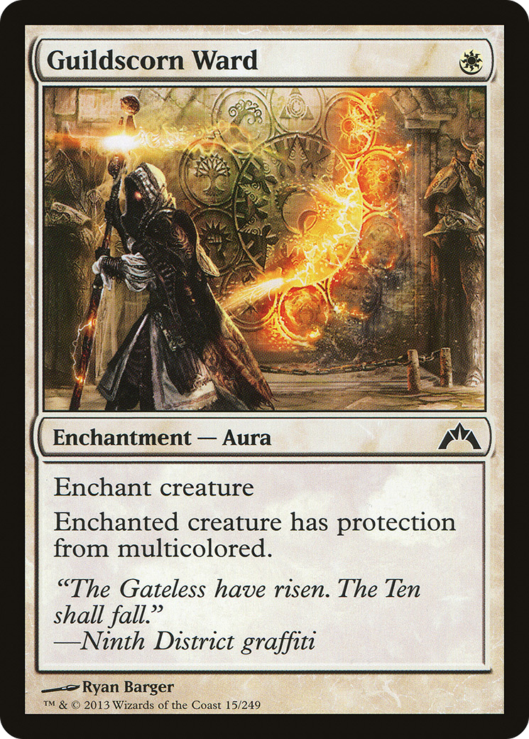 Guildscorn Ward (GTC-015) - Gatecrash Foil - Premium MTG Single from Wizards of the Coast - Just $0.08! Shop now at Game Crave Tournament Store