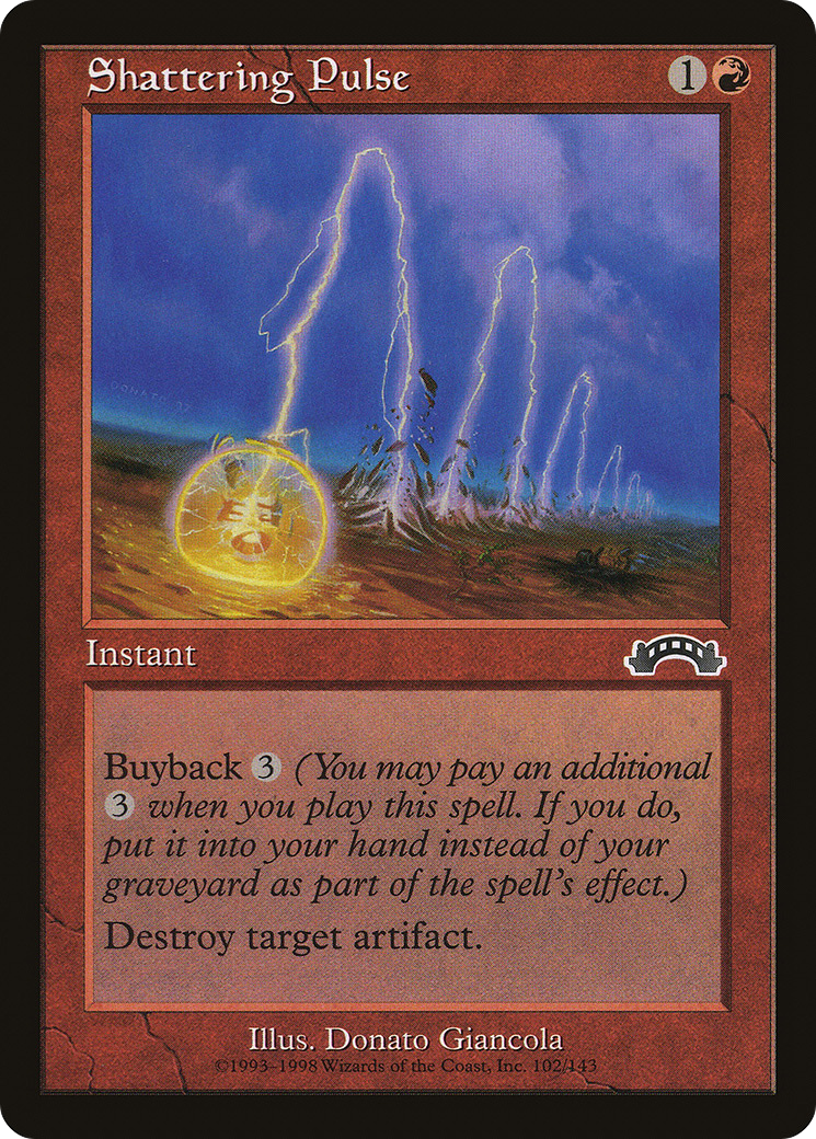 Shattering Pulse (EXO-102) - Exodus - Premium MTG Single from Wizards of the Coast - Just $0.08! Shop now at Game Crave Tournament Store