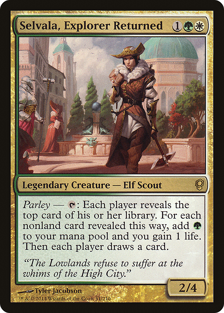 Selvala, Explorer Returned (CNS-051) - Conspiracy - Premium MTG Single from Wizards of the Coast - Just $0.37! Shop now at Game Crave Tournament Store