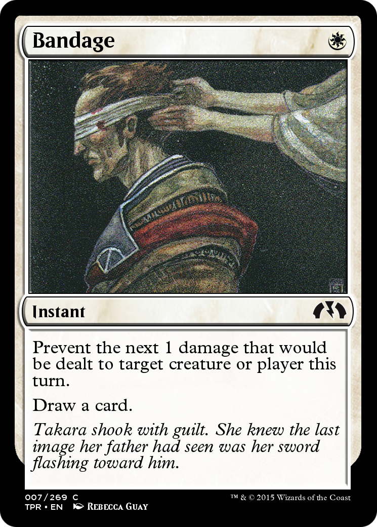 Bandage (TPR-007) - Tempest Remastered Foil - Premium MTG Single from Wizards of the Coast - Just $0! Shop now at Game Crave Tournament Store
