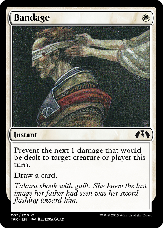 Bandage (TPR-007) - Tempest Remastered Foil - Premium MTG Single from Wizards of the Coast - Just $0! Shop now at Game Crave Tournament Store