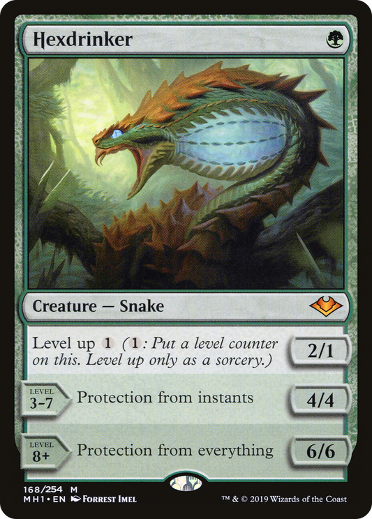 Hexdrinker (MH1-168) - Modern Horizons - Premium MTG Single from Wizards of the Coast - Just $1.16! Shop now at Game Crave Tournament Store