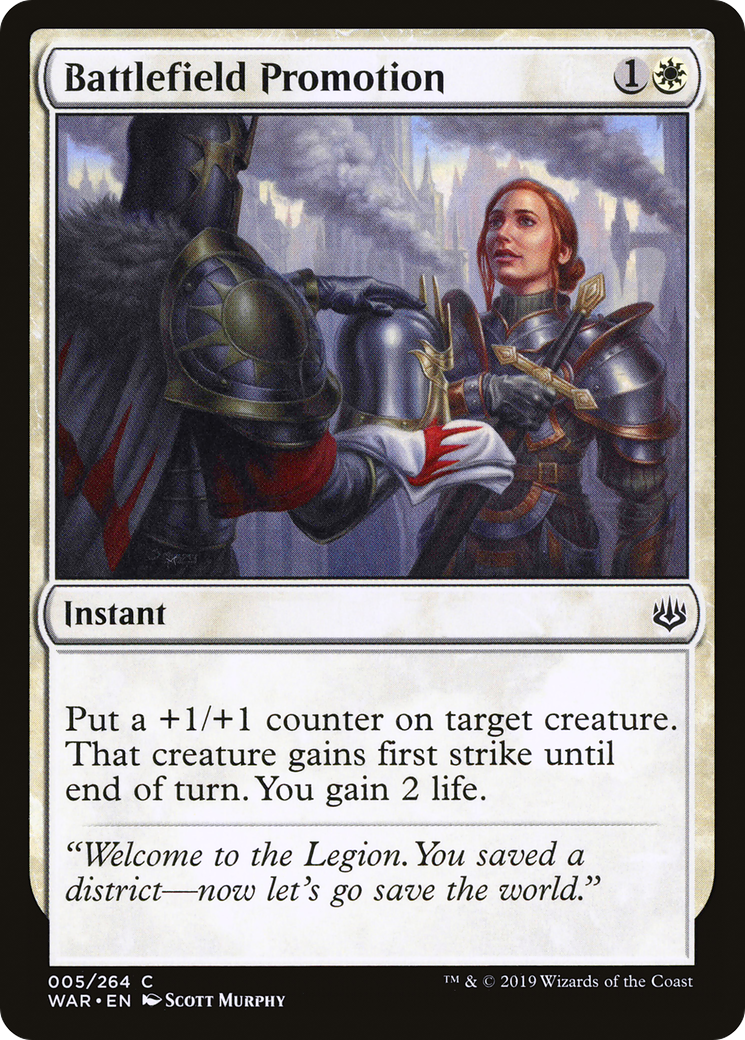 Battlefield Promotion (WAR-005) - War of the Spark - Premium MTG Single from Wizards of the Coast - Just $0.08! Shop now at Game Crave Tournament Store