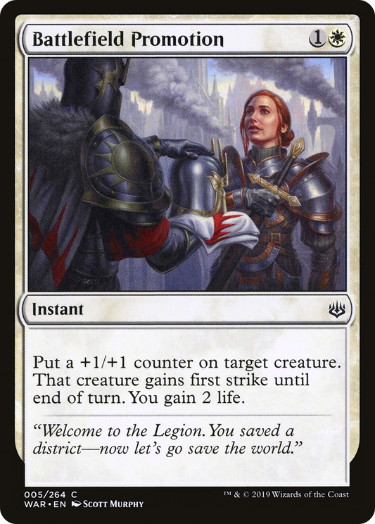 Battlefield Promotion (WAR-005) - War of the Spark - Premium MTG Single from Wizards of the Coast - Just $0.08! Shop now at Game Crave Tournament Store