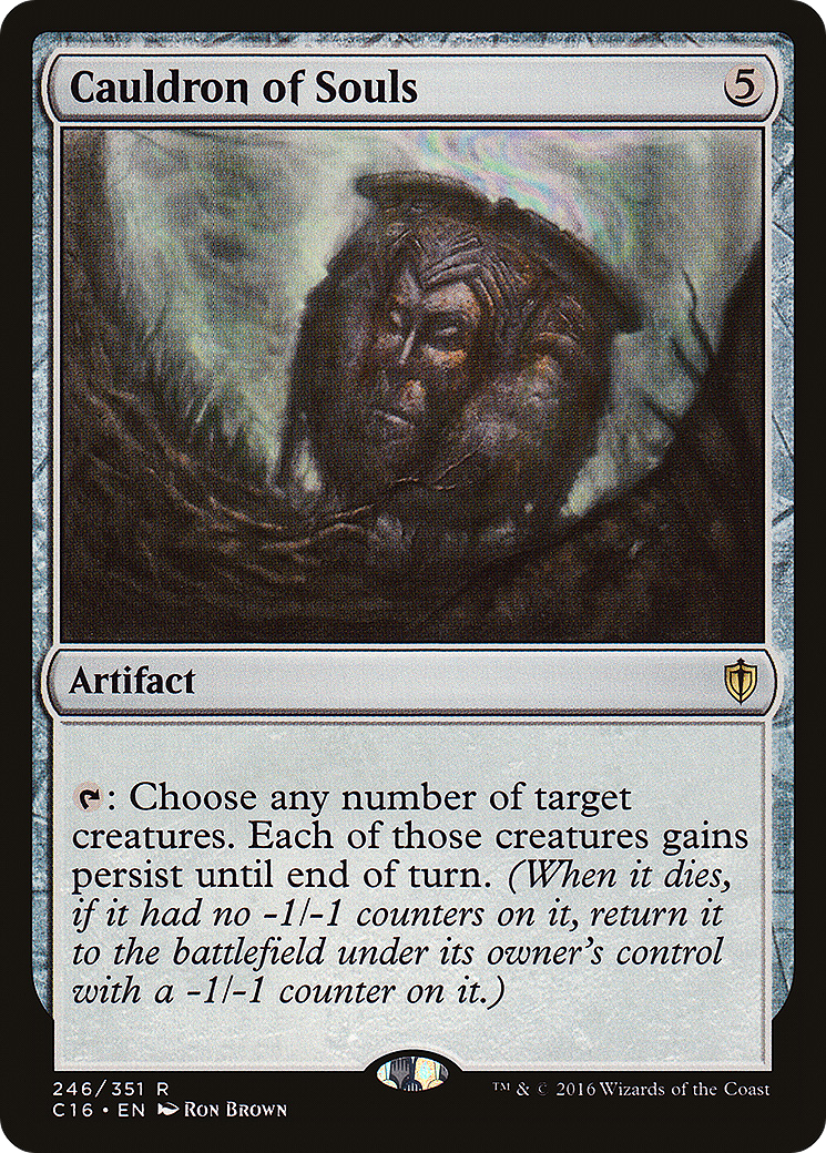 Cauldron of Souls (C16-246) - Commander 2016 - Premium MTG Single from Wizards of the Coast - Just $1.01! Shop now at Game Crave Tournament Store