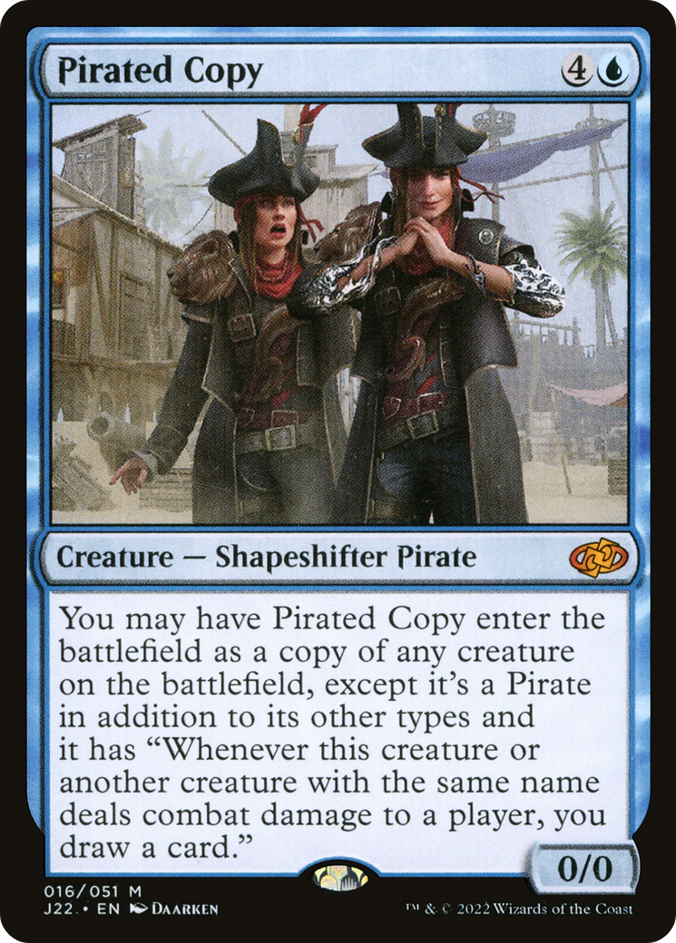 Pirated Copy (J22-016) - Jumpstart 2022 - Premium MTG Single from Wizards of the Coast - Just $12.24! Shop now at Game Crave Tournament Store