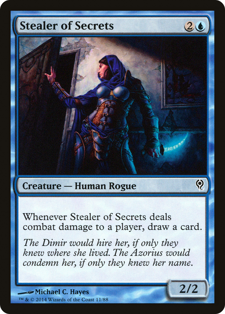 Stealer of Secrets (DDM-011) - Duel Decks: Jace vs. Vraska - Premium MTG Single from Wizards of the Coast - Just $0.25! Shop now at Game Crave Tournament Store