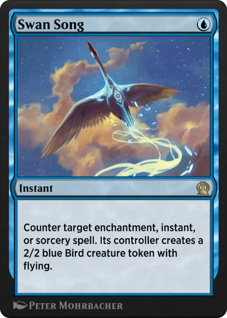 Swan Song (HA3-009) - Historic Anthology 3 - Premium MTG Single from Wizards of the Coast - Just $0! Shop now at Game Crave Tournament Store