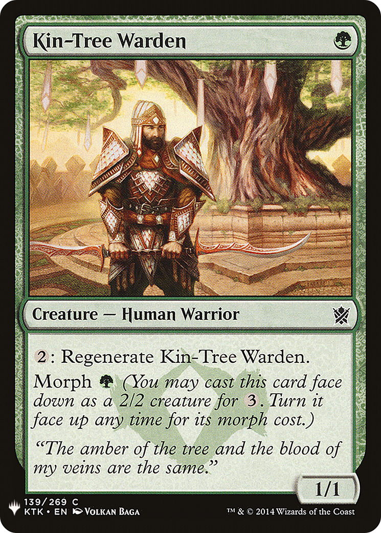 Kin-Tree Warden (MB1-1250) - Mystery Booster - Premium MTG Single from Wizards of the Coast - Just $0.25! Shop now at Game Crave Tournament Store