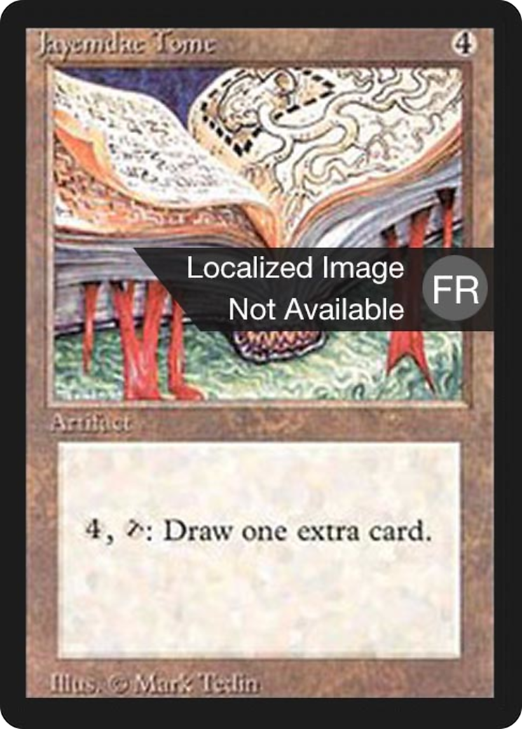 Jayemdae Tome (FBB-258) - Foreign Black Border - Premium MTG Single from Wizards of the Coast - Just $31.99! Shop now at Game Crave Tournament Store