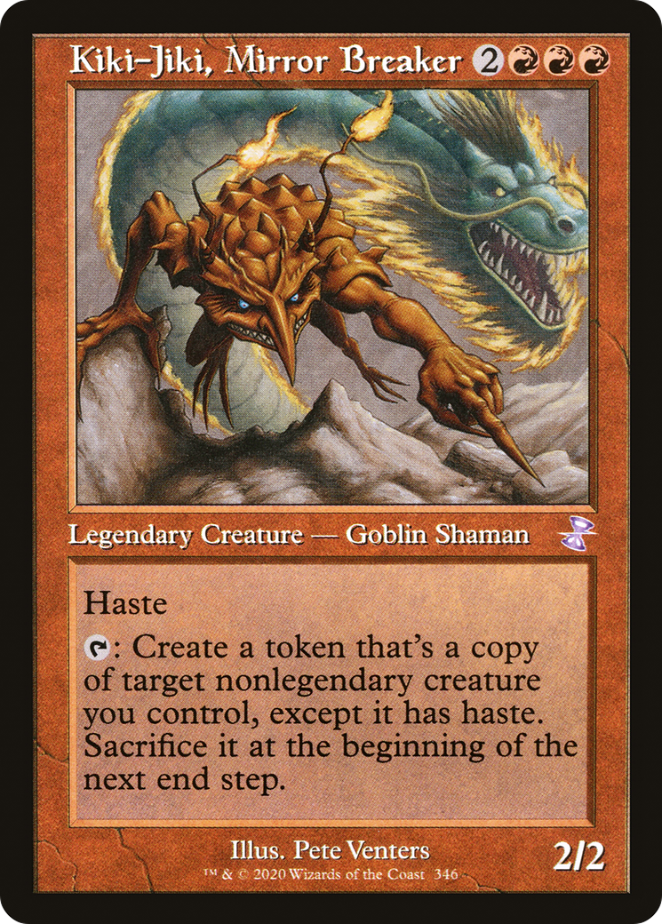 Kiki-Jiki, Mirror Breaker (TSR-346) - Time Spiral Remastered Foil - Premium MTG Single from Wizards of the Coast - Just $14.08! Shop now at Game Crave Tournament Store