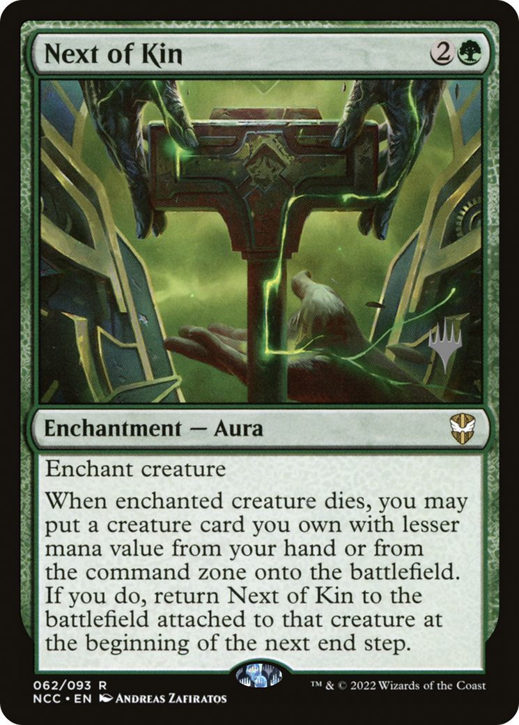 Next of Kin (PNCC-62P) - New Capenna Commander Promos Foil - Premium MTG Single from Wizards of the Coast - Just $1.17! Shop now at Game Crave Tournament Store