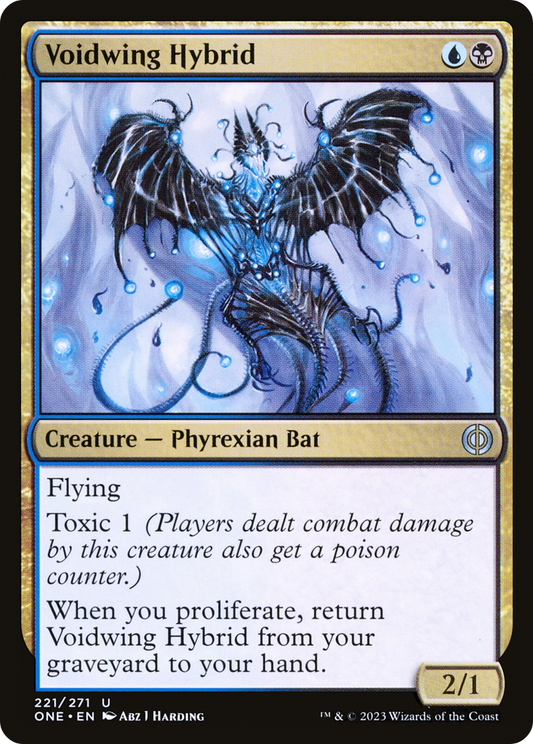 Voidwing Hybrid (ONE-221) - Phyrexia: All Will Be One - Premium MTG Single from Wizards of the Coast - Just $0.08! Shop now at Game Crave Tournament Store