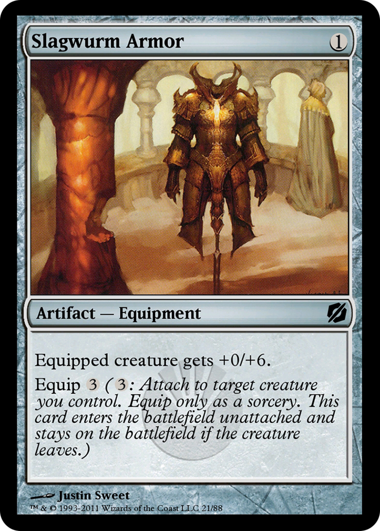 Slagwurm Armor (TD2-021) - Duel Decks: Mirrodin Pure vs. New Phyrexia - Premium MTG Single from Wizards of the Coast - Just $0! Shop now at Game Crave Tournament Store