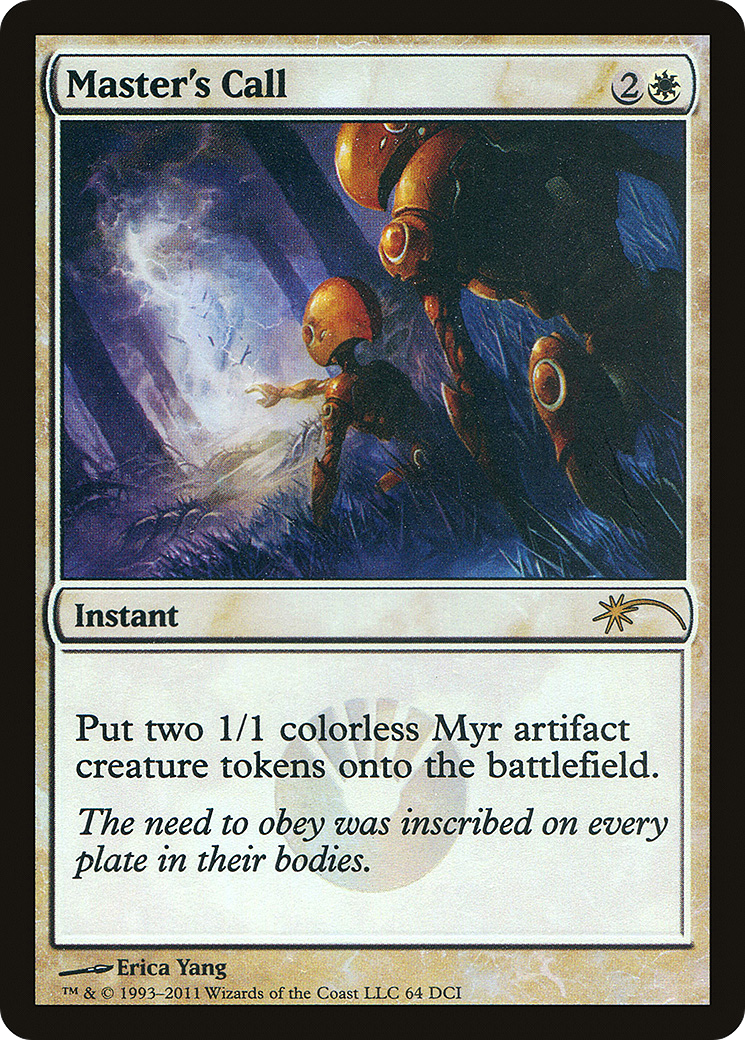 Master's Call (PDCI-064) - DCI Promos Foil - Premium MTG Single from Wizards of the Coast - Just $0.40! Shop now at Game Crave Tournament Store