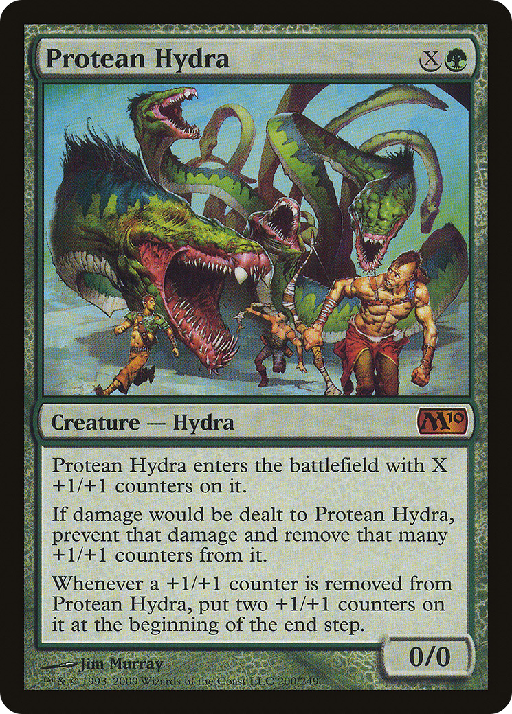 Protean Hydra (M10-200) - Magic 2010 - Premium MTG Single from Wizards of the Coast - Just $1.30! Shop now at Game Crave Tournament Store