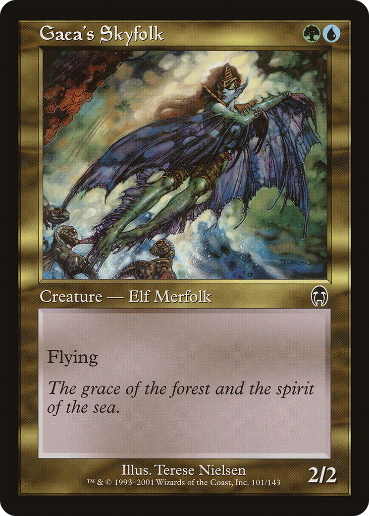 Gaea's Skyfolk (APC-101) - Apocalypse - Premium MTG Single from Wizards of the Coast - Just $0.08! Shop now at Game Crave Tournament Store