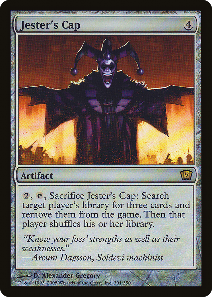 Jester's Cap (9ED-301★) - Ninth Edition Foil - Premium MTG Single from Wizards of the Coast - Just $3.91! Shop now at Game Crave Tournament Store