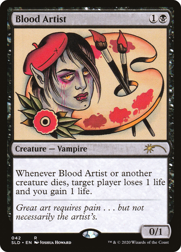Blood Artist (SLD-042) - Secret Lair Drop - Premium MTG Single from Wizards of the Coast - Just $4.26! Shop now at Game Crave Tournament Store
