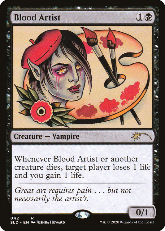 Blood Artist (SLD-042) - Secret Lair Drop - Premium MTG Single from Wizards of the Coast - Just $4.26! Shop now at Game Crave Tournament Store