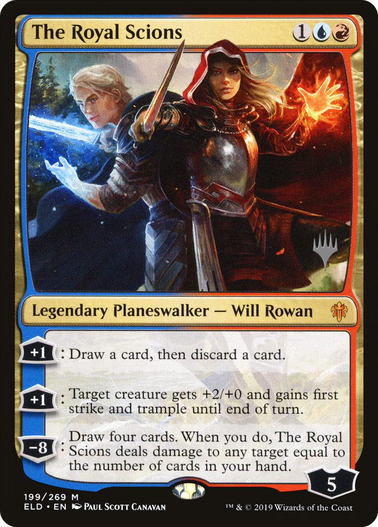 The Royal Scions (PELD-199P) - Throne of Eldraine Promos - Premium MTG Single from Wizards of the Coast - Just $1.05! Shop now at Game Crave Tournament Store