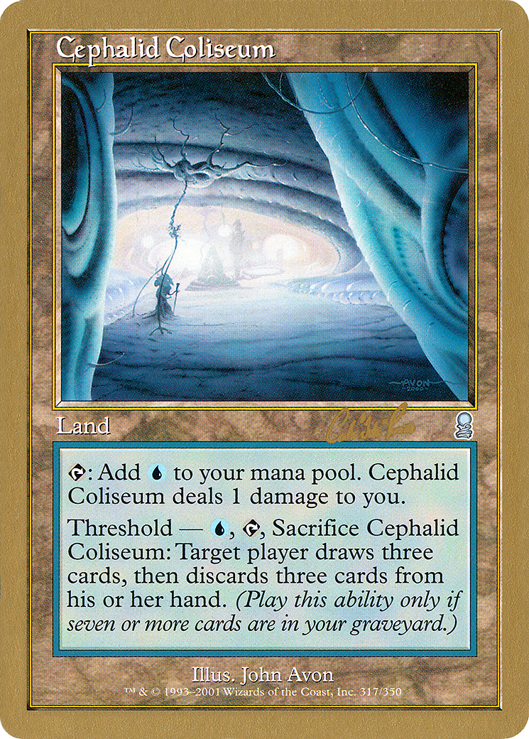 Cephalid Coliseum (WC02-CR317) - World Championship Decks 2002 - Premium MTG Single from Wizards of the Coast - Just $11.18! Shop now at Game Crave Tournament Store