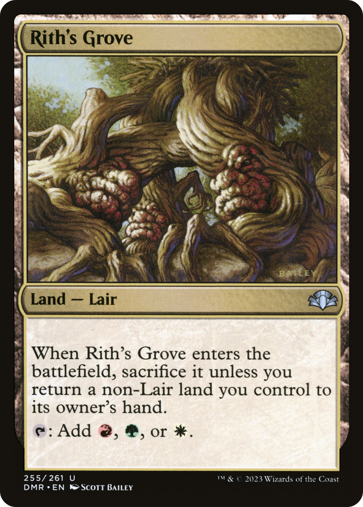 Rith's Grove (DMR-255) - Dominaria Remastered - Premium MTG Single from Wizards of the Coast - Just $0.25! Shop now at Game Crave Tournament Store