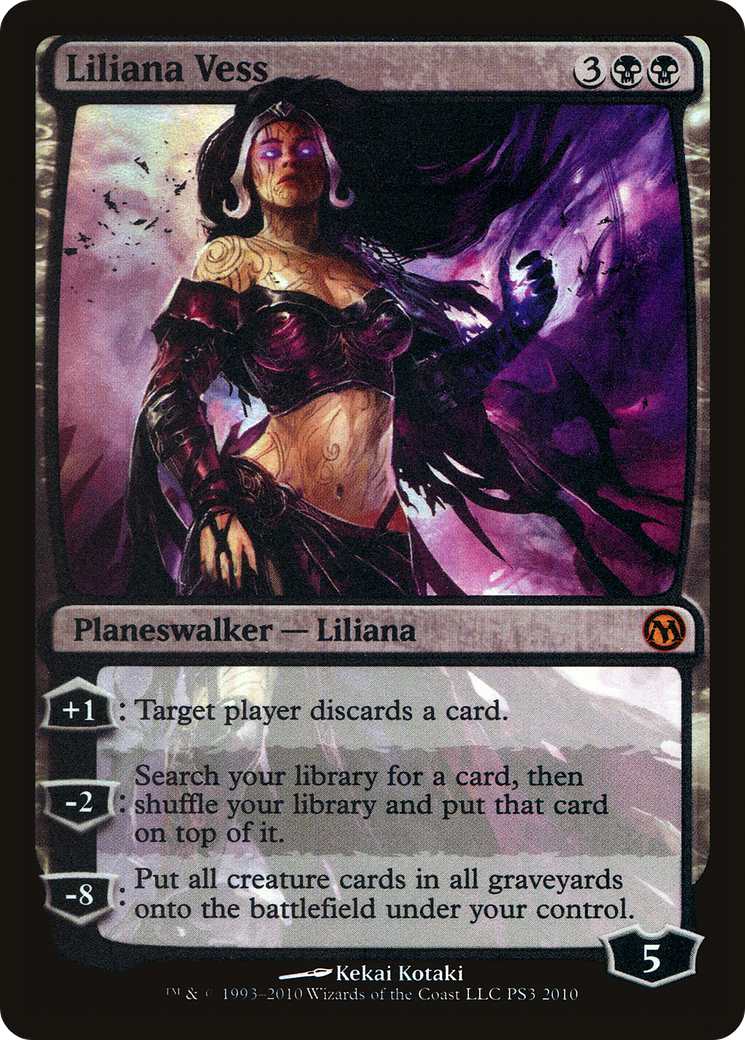 Liliana Vess (PDP10-001) - Duels of the Planeswalkers 2010 Promos  Foil - Premium MTG Single from Wizards of the Coast - Just $12.30! Shop now at Game Crave Tournament Store