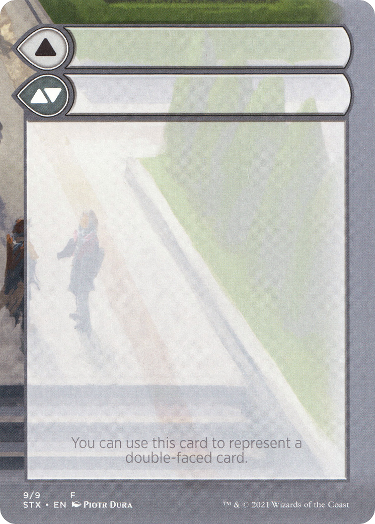 Double-Faced Substitute Card (SSTX-009) - Strixhaven: School of Mages Substitute Cards - Premium MTG Single from Wizards of the Coast - Just $0! Shop now at Game Crave Tournament Store