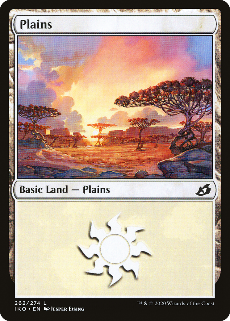 Plains (IKO-262) - Ikoria: Lair of Behemoths - Premium MTG Single from Wizards of the Coast - Just $0.08! Shop now at Game Crave Tournament Store